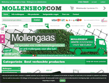 Tablet Screenshot of mollenshop.com